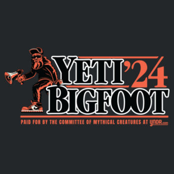 Yeti/Bigfoot '24 Alternate Color - Featherweight French Terry  Hoodie Design